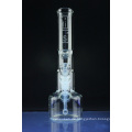 Double Bell Perc Becherglas Wasserpfeife (ES-GB-563)